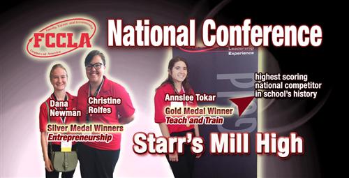FCCLA Student Makes History at Starr’s Mill 