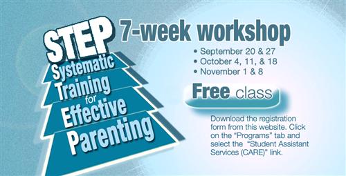 Free Workshop for Parents 