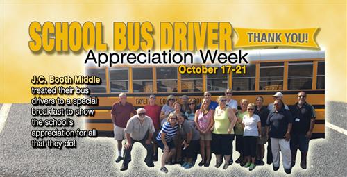Fayette Salutes School Bus Drivers During Appreciation Week 